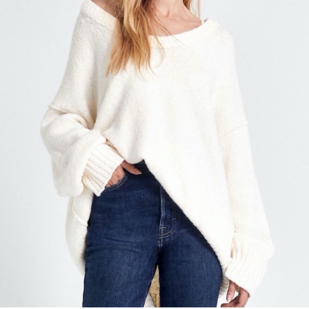 Free People Brookside Sweater, Xs